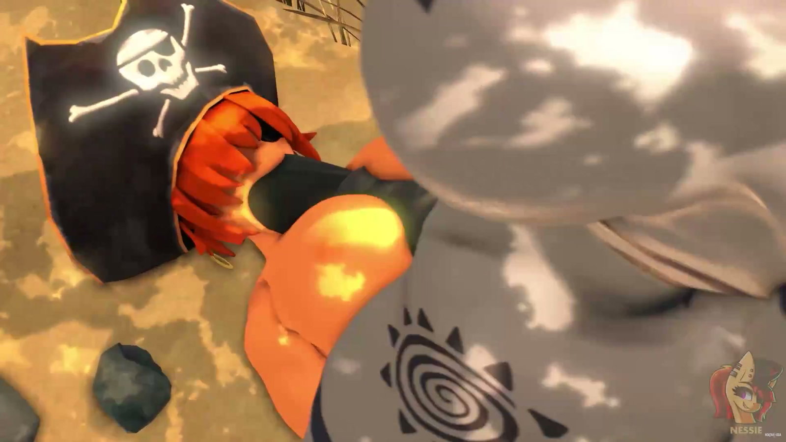 (RealVinyl) Pirates in Everfree (Pt. 1 + Pt. 2) - Free hentai video