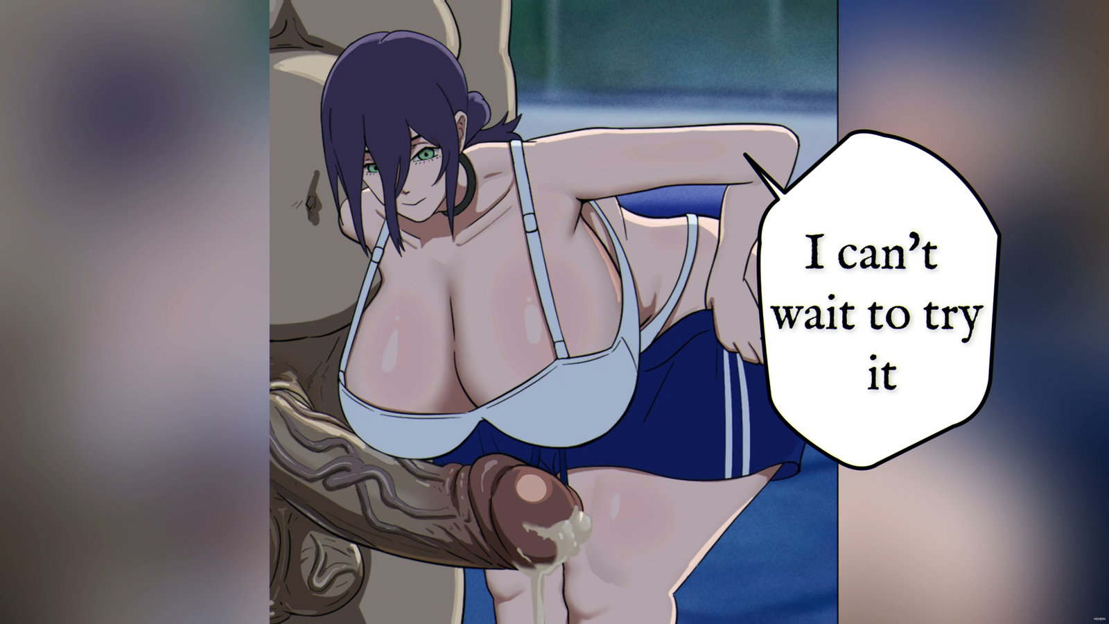 Reze and ugly bastard (Nakaze) - Free hentai video