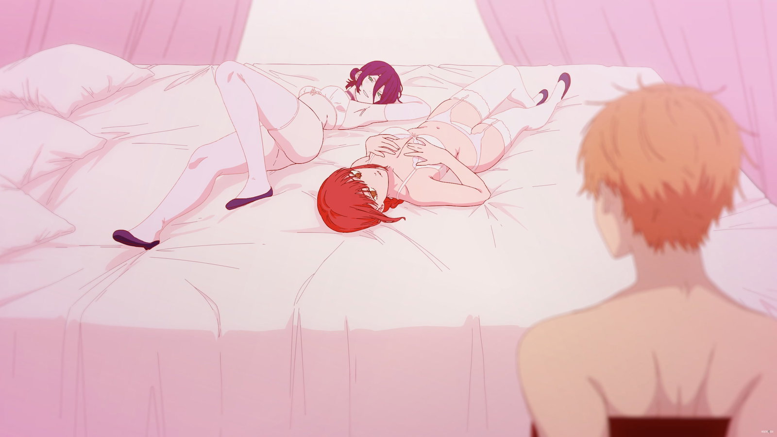 Reze x Makima Lesbian Yuri - Chainsaw Man porn - Totonito - Free hentai video