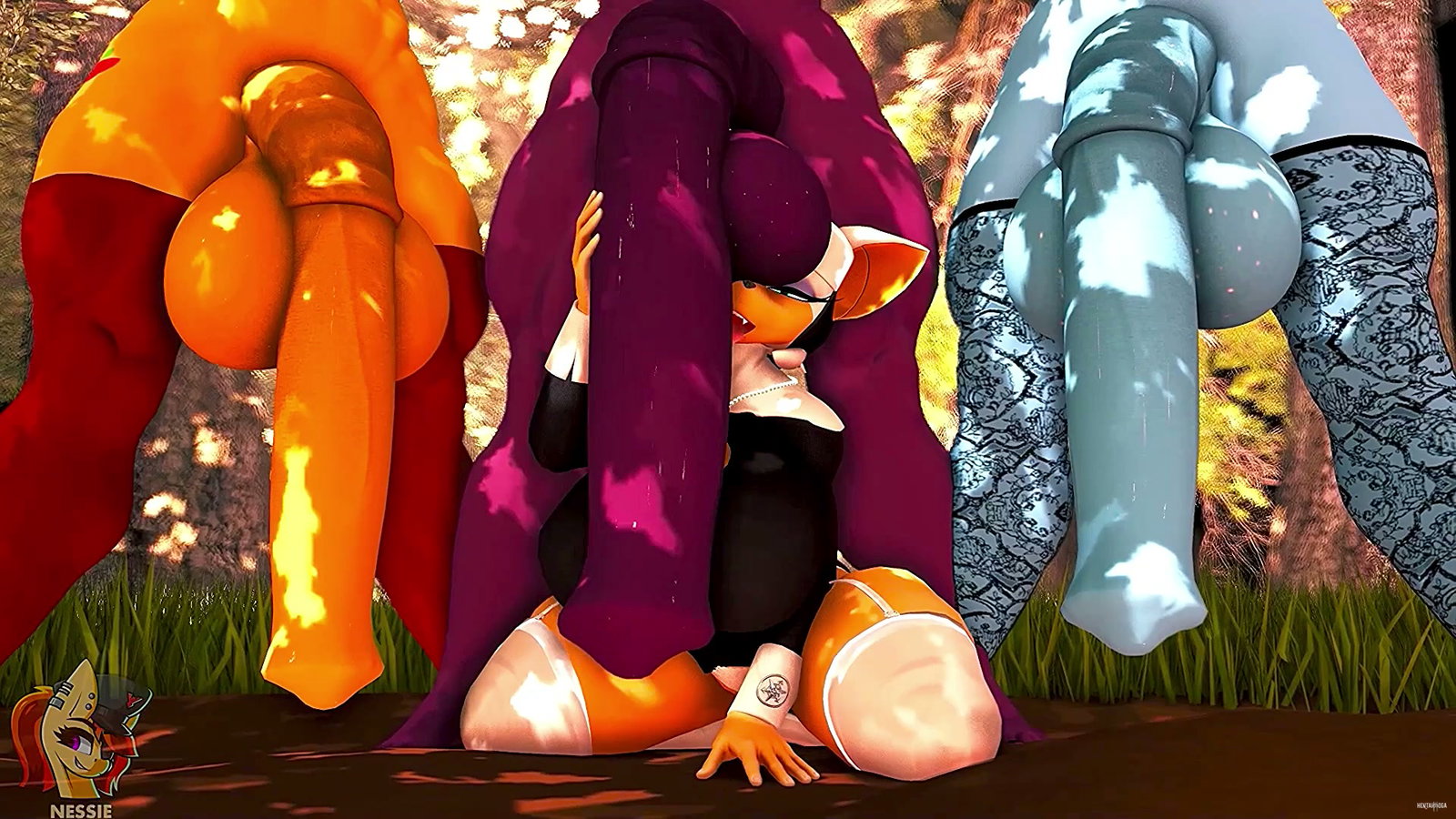 Rouge’s Kingdom Cum - Free hentai video