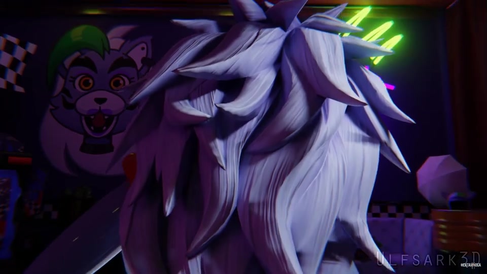 Roxanne Wolf (Ulfsark3D) - Free hentai video