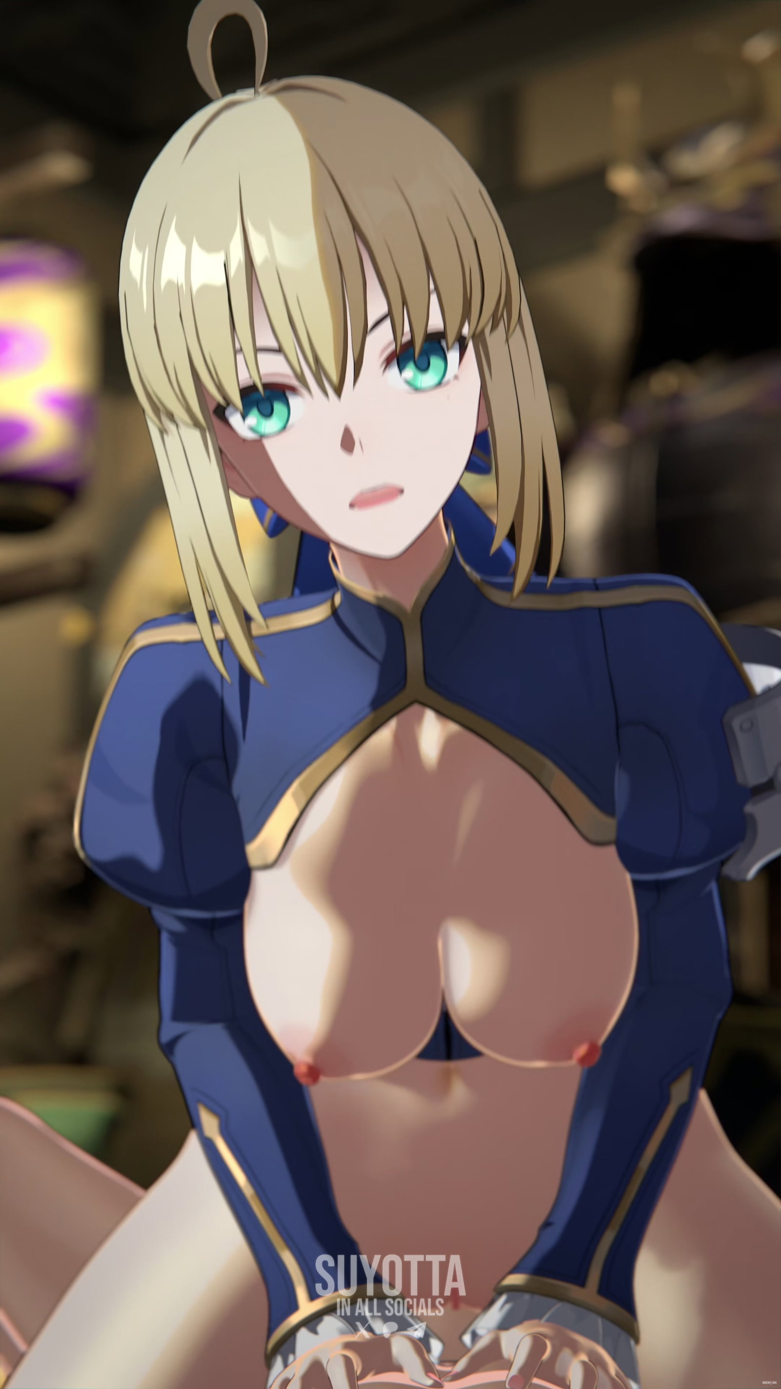 Saber cowgirl - Free hentai video