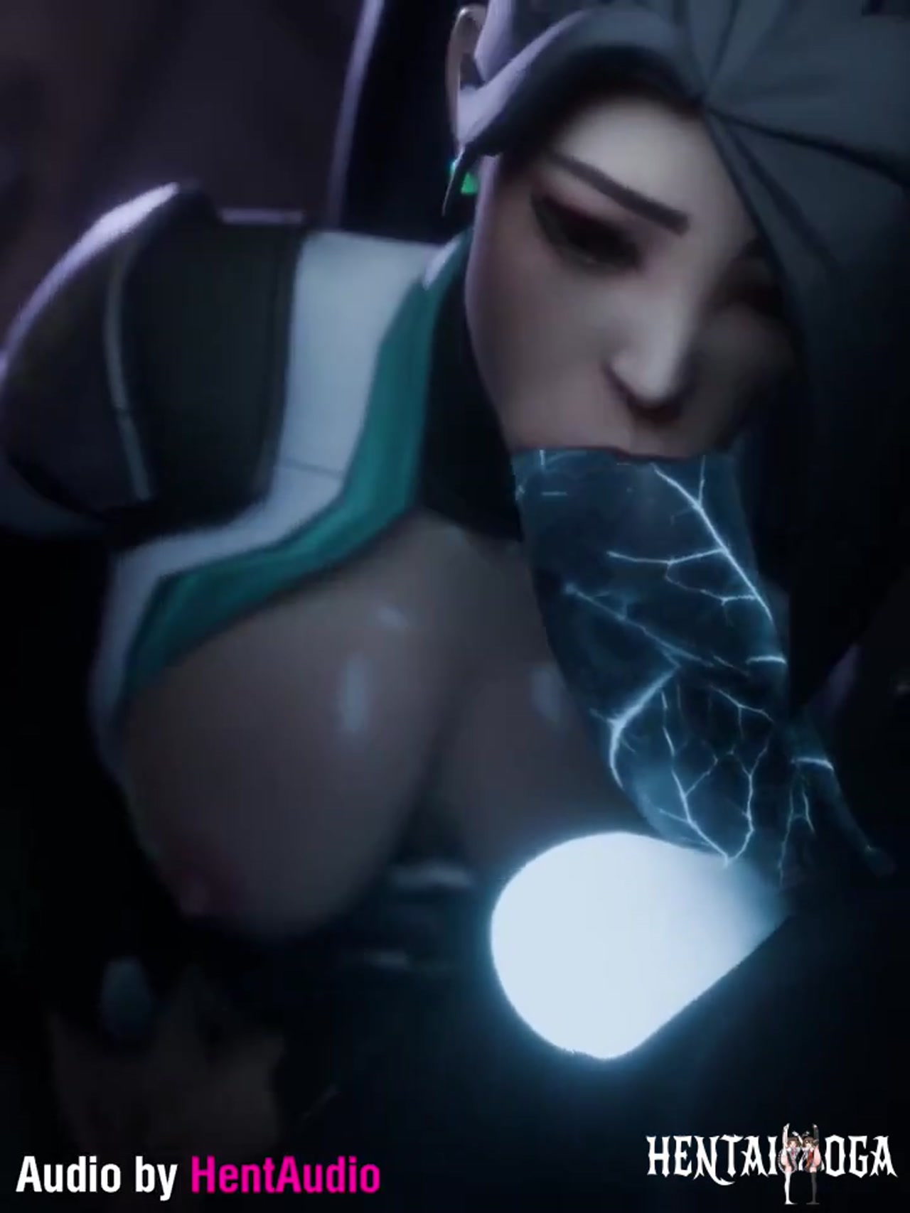 Sage sucking off Omen - Free hentai video