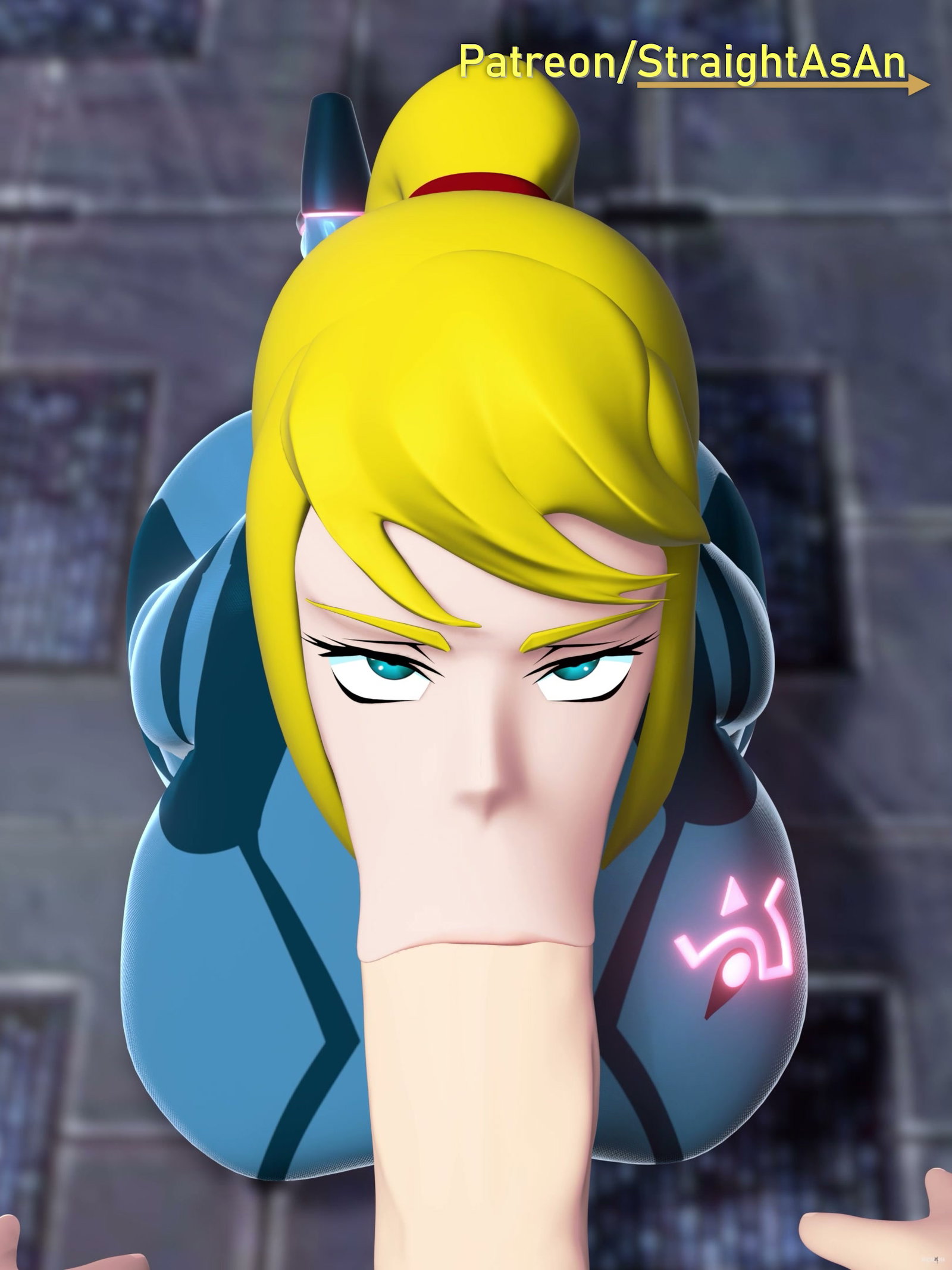 Samus Blowjob - Free hentai video