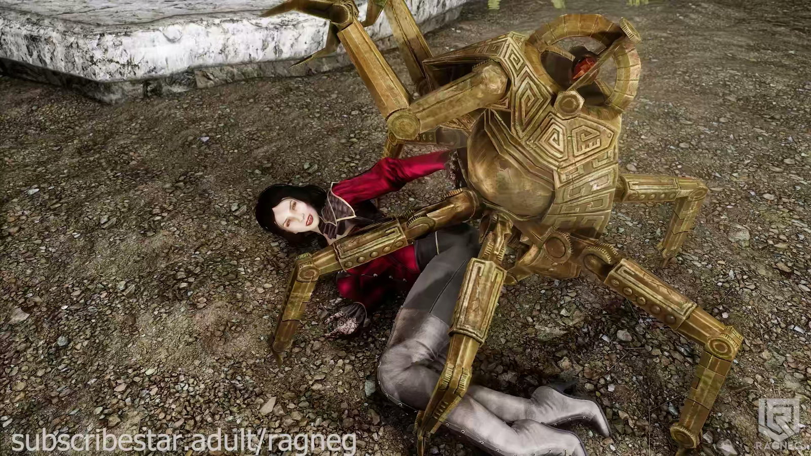 Serana & Clanker Trailer - Free hentai video