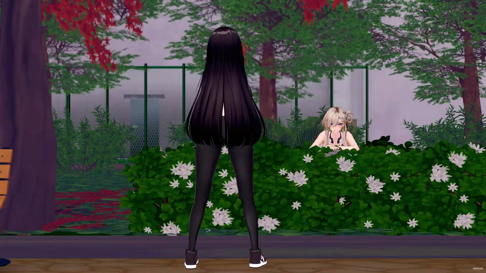 (Sex dance) Wuthering Waves Lynae & Chisa NTR - Free hentai video