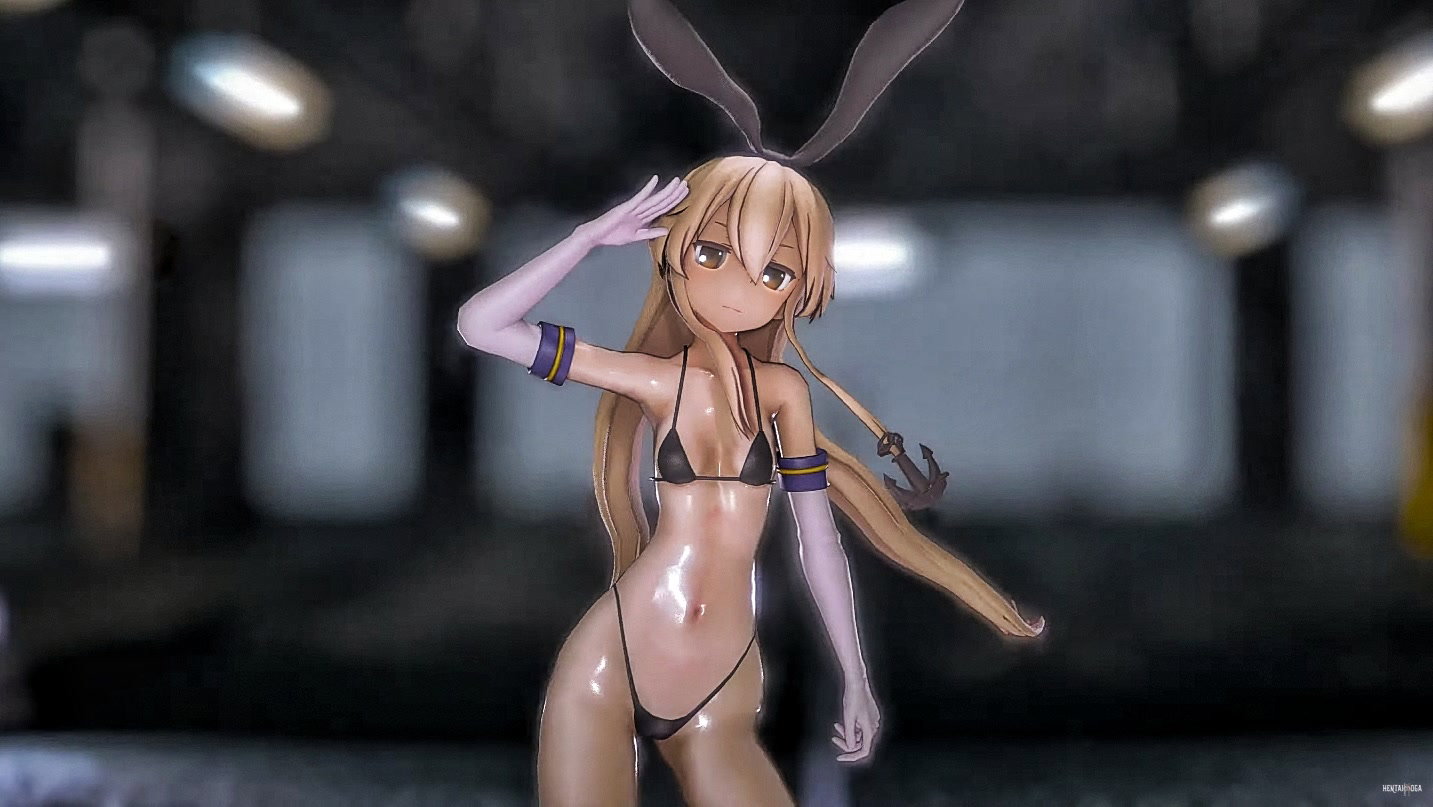 Shimakaze - Genie (MMD R15) Popipapi - Free hentai video