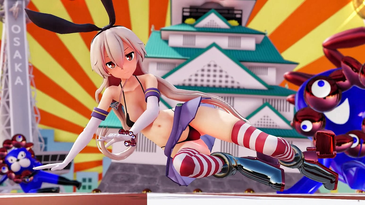 Shimakaze - Liar Dancer (MMD) Haku-san - Free hentai video