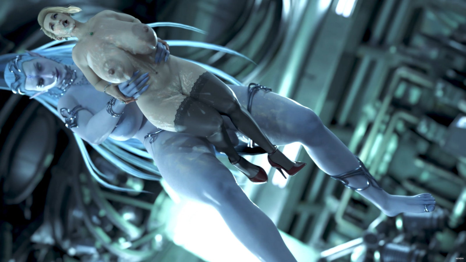 Shiva & Scarlet (Fem&Coom)(LewdHyl)(4K60FPS) - Free hentai video