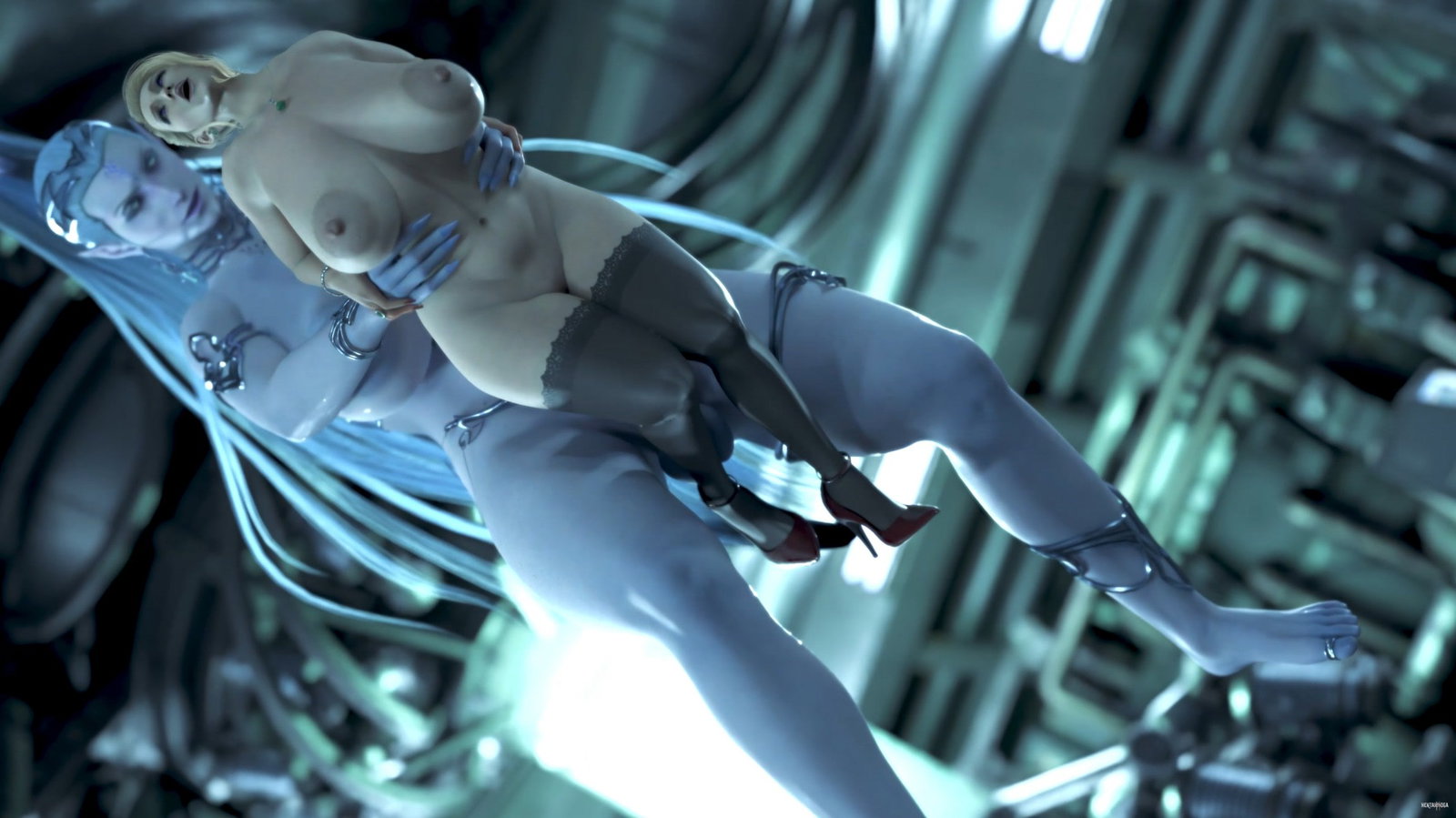 Shiva & Scarlet (Fem)(LewdHyl)(4K60FPS) - Free hentai video