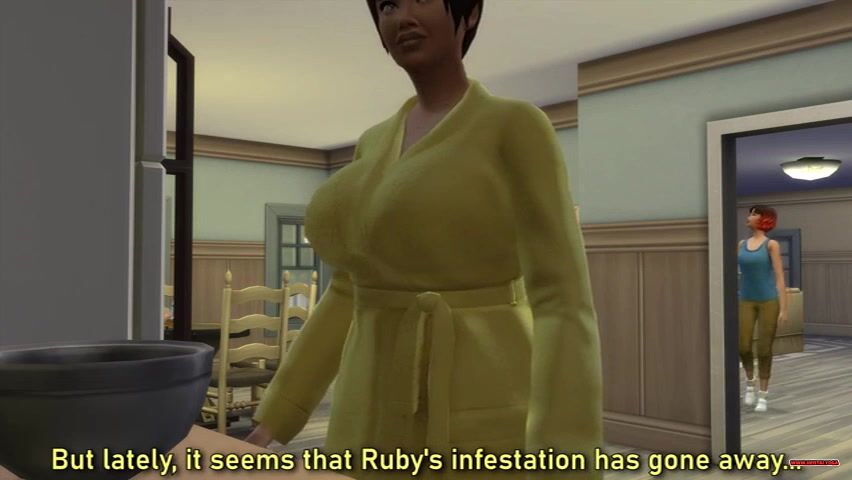 Sims 4 - Lesbian Family Fuckfest- Hopped up on Family 2 - Free hentai video