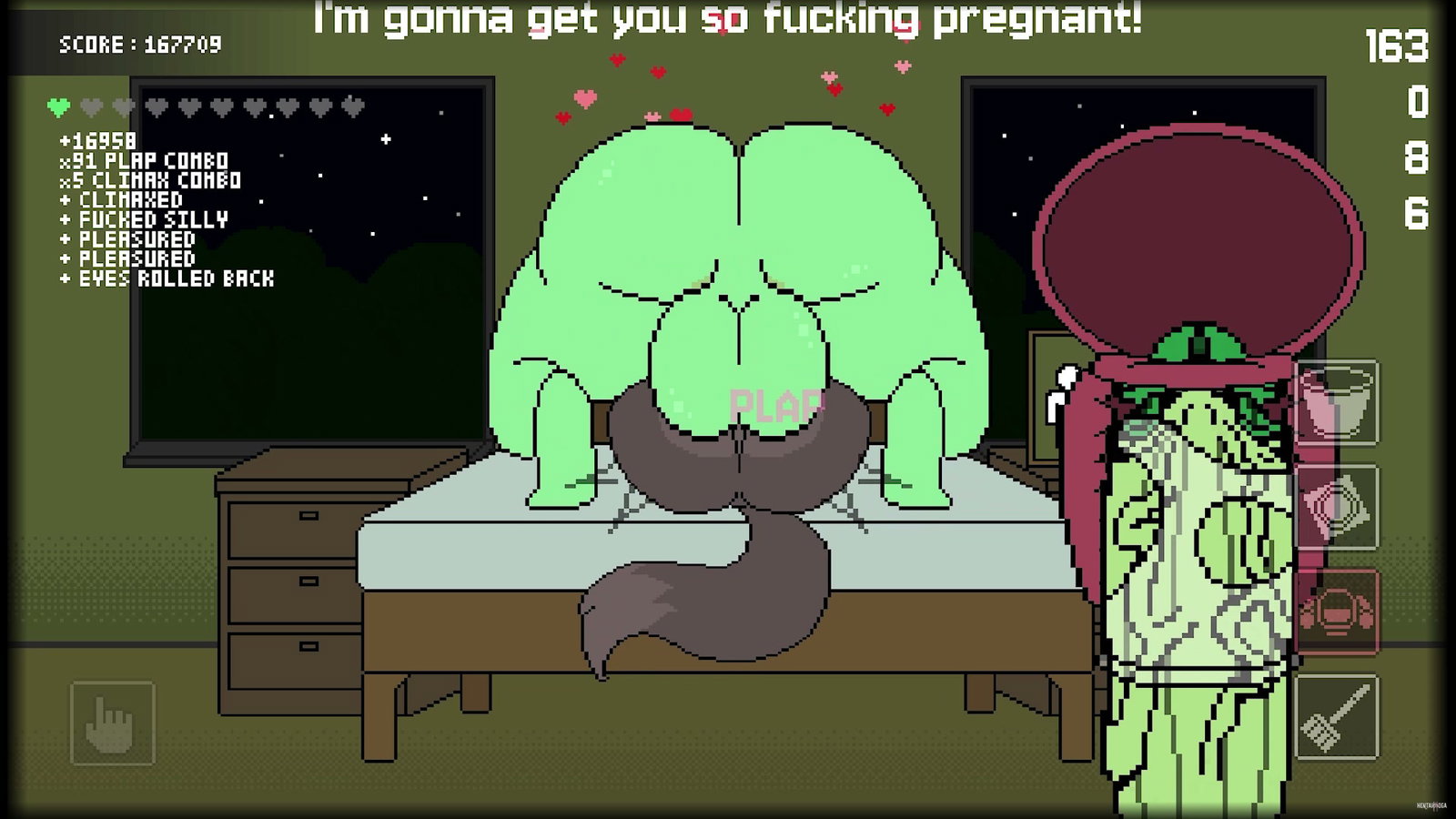Slime Futa impregnates your furry wife || (Wife's bedroom) version_1 modded - Free hentai video