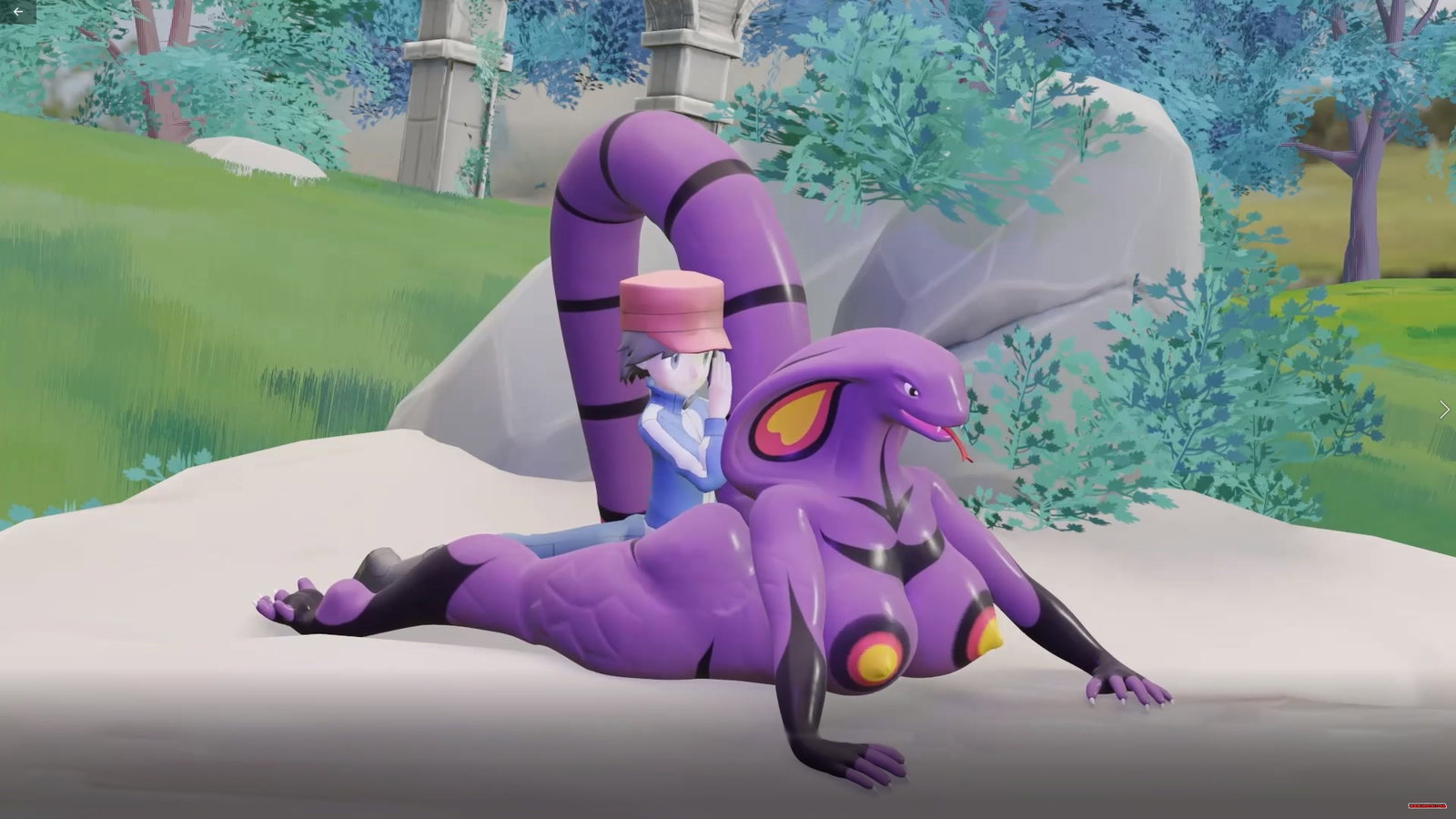 Snake Charmer Hypnotises Thick Arbok (ZoidAnimations) - Free hentai video