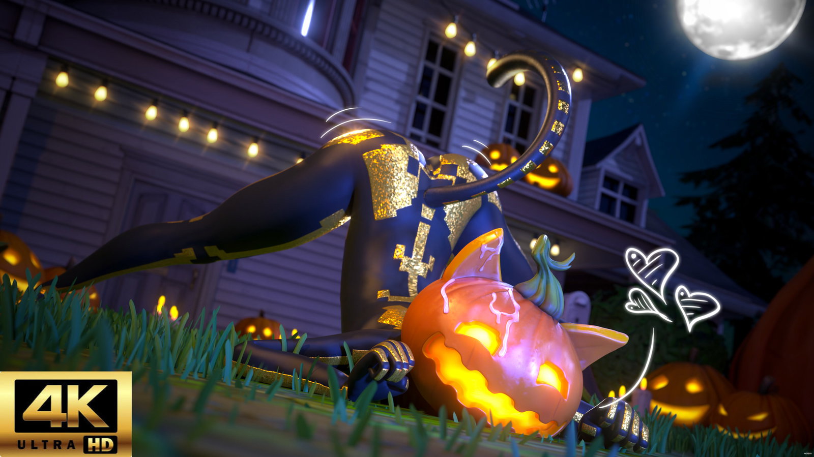 Spice's Spicy Spooky Sex (Sulbas3D) (4K60FPS) - Free hentai video