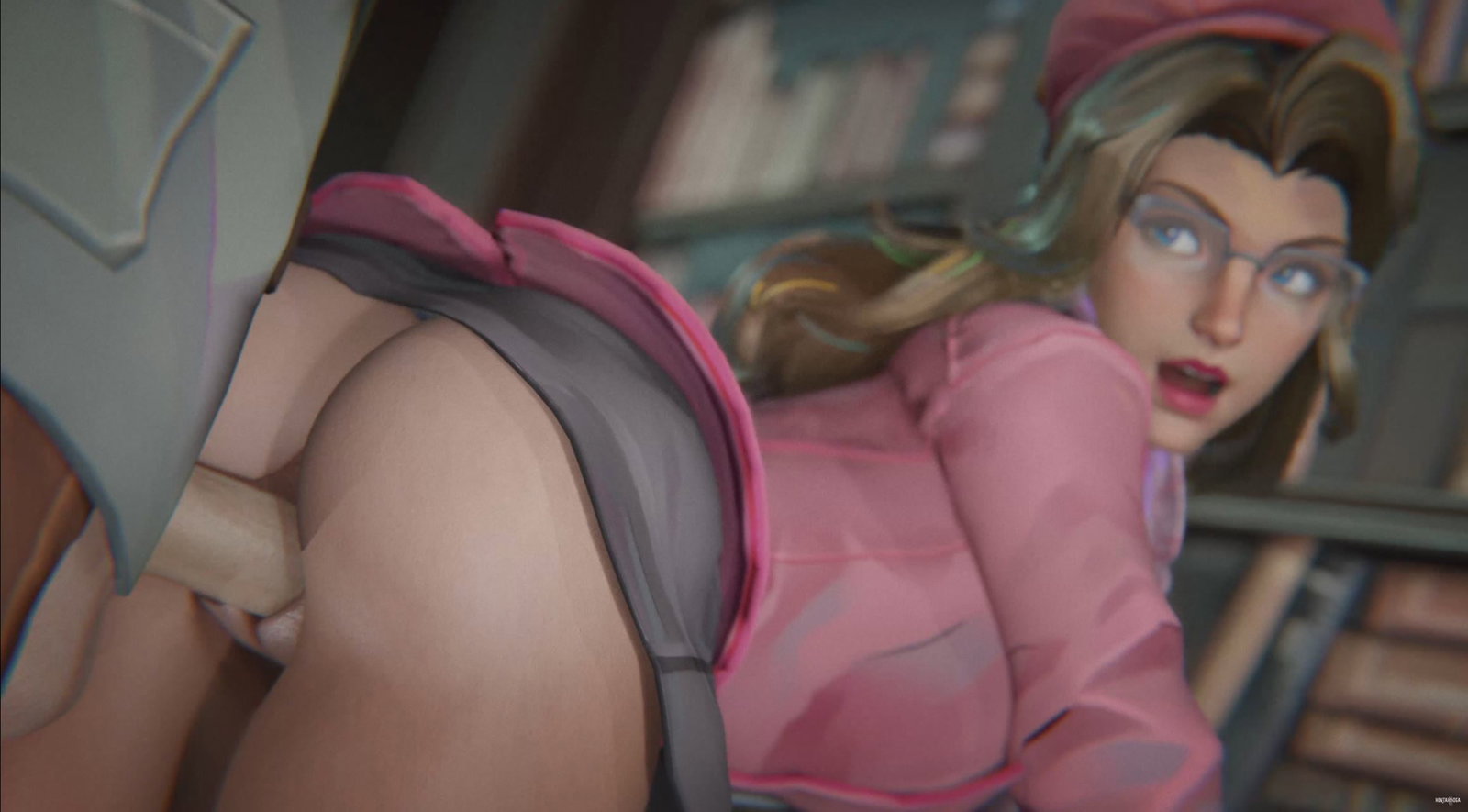 Sue Storm Fucks the Professor (TableFlipNSFW) - Free hentai video