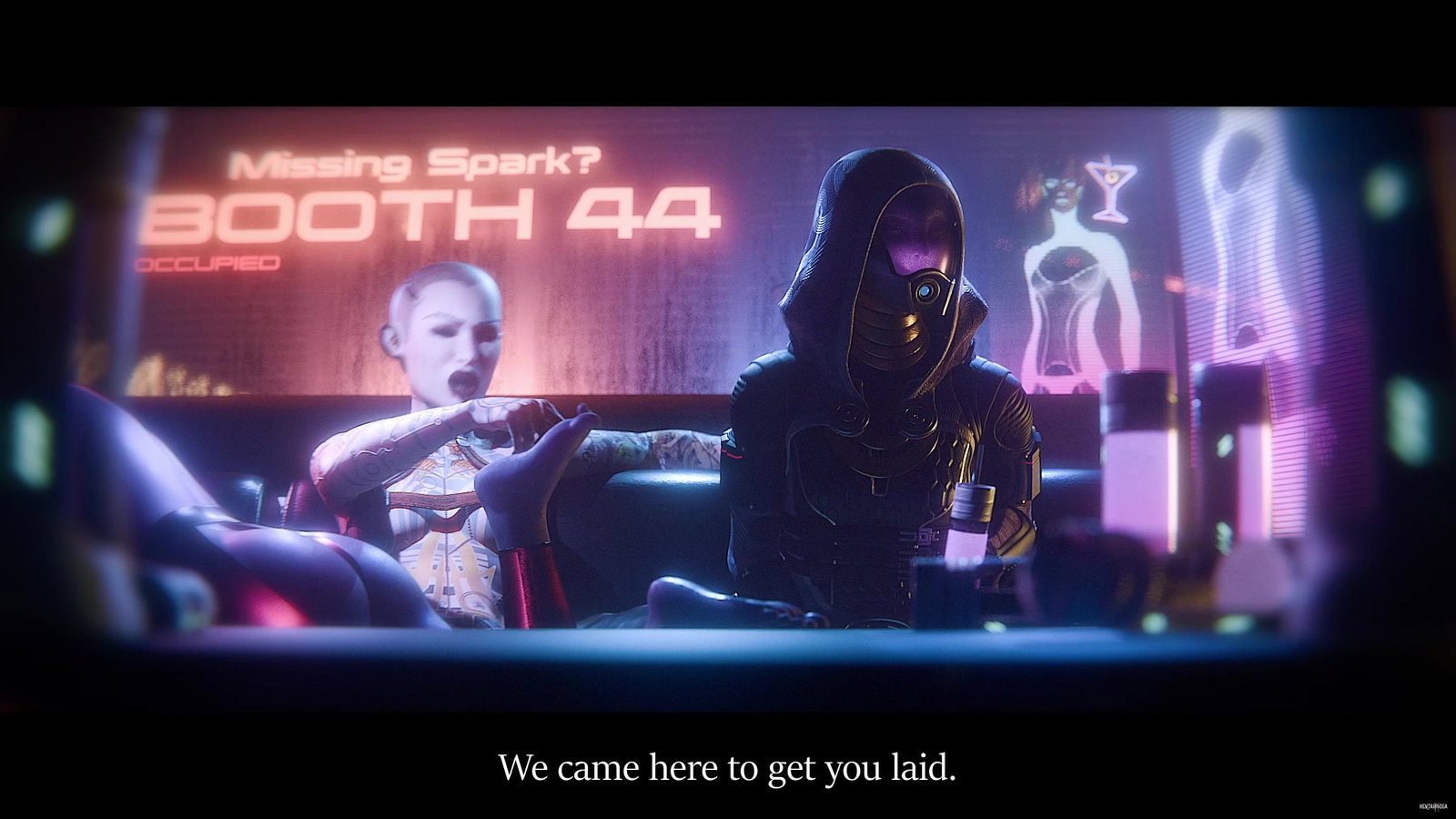 Tali x Morinth (Futa) - Free hentai video