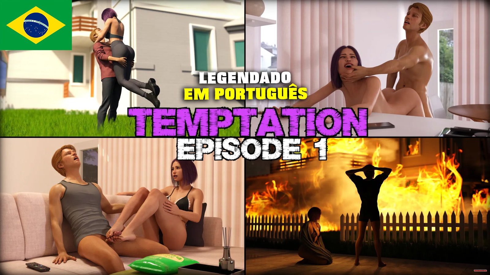 TEMPTATION - Episode 1 (LEGENDADO PT-BR) - Free hentai video