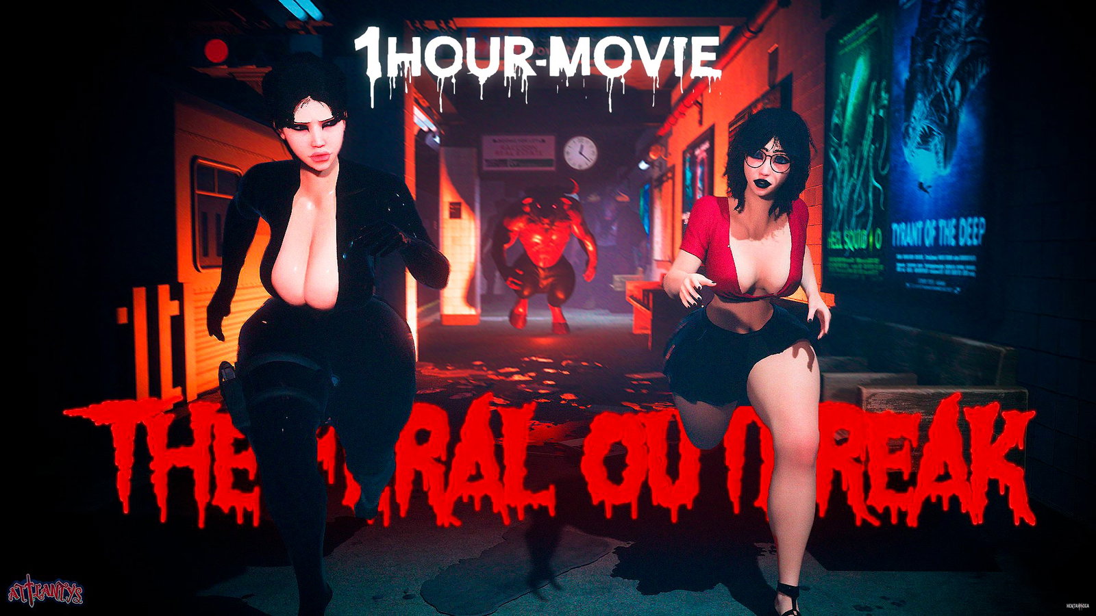 The Feral Outbreak Full Movie by Attlantys - Free hentai video