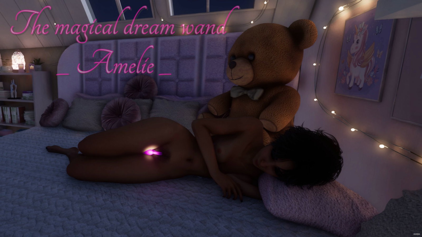 The magical dream wand - Amelie (TTS) - Free hentai video
