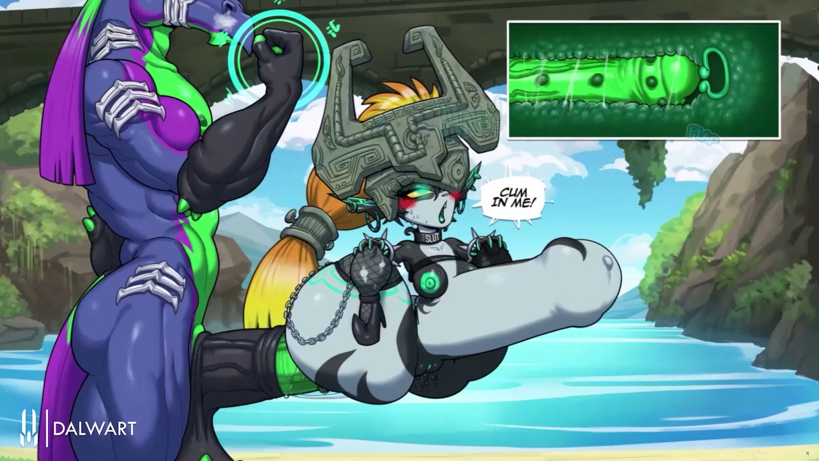 The Many Worlds of Nasty - Imp Midna - Free hentai video
