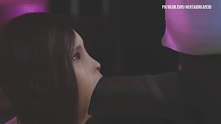 The Pill 1 - The boss sticks his 3D BBC up a virgin 18 year old's tight asshole - Free hentai video