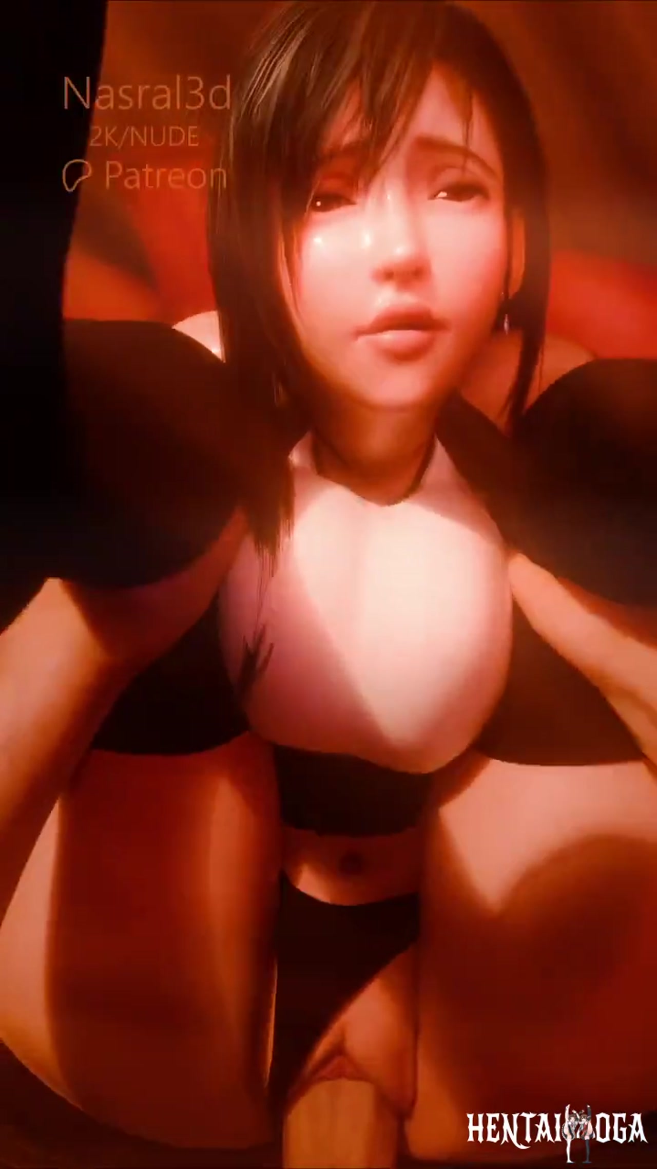 Tifa Lockhart mating press pov - Free hentai video