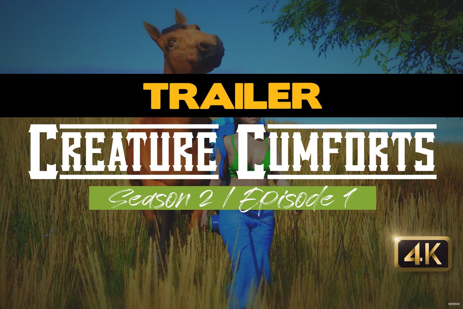 TRAILER - Creature Cumforts - S02E01 - Free hentai video
