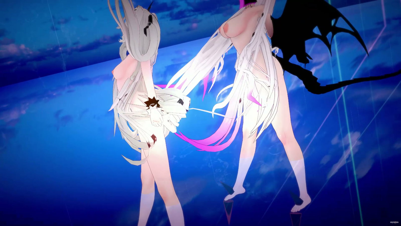 Two liliths 存在/しないあなた、と私 - Free hentai video