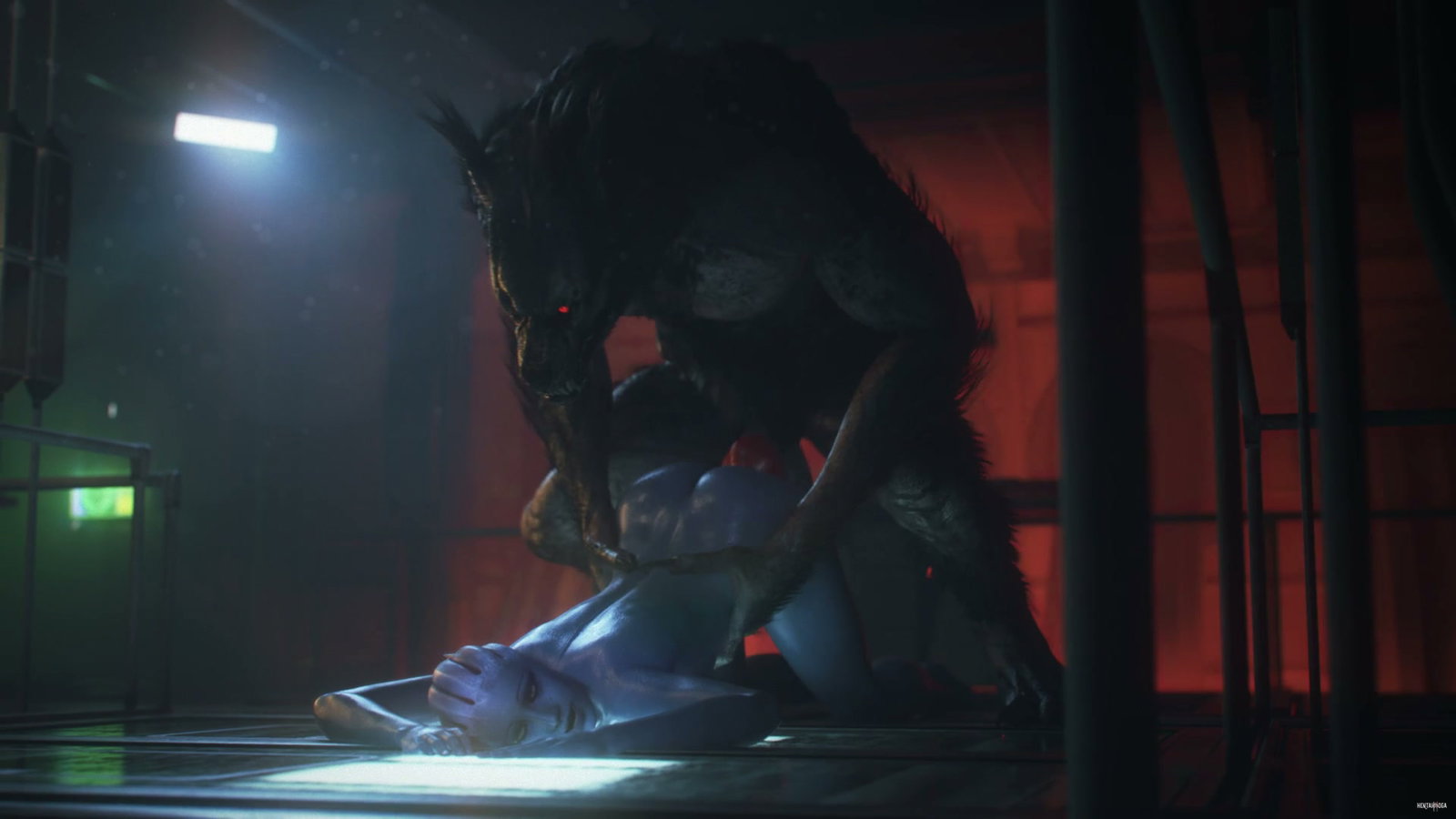 Werewolf Fucks Liara (VGErotica) - Free hentai video