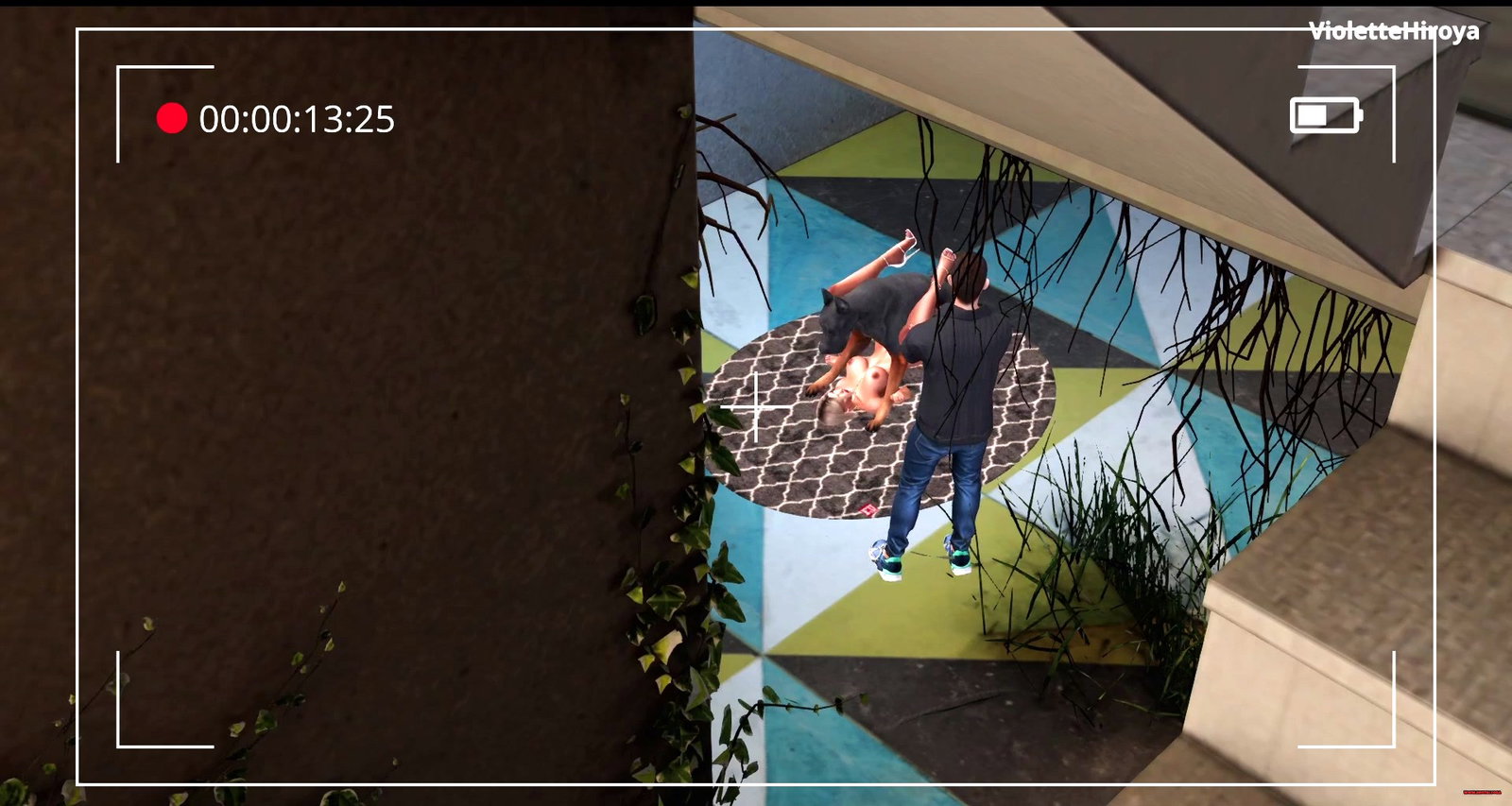 When a husband makes his wife a dog female - Free hentai video