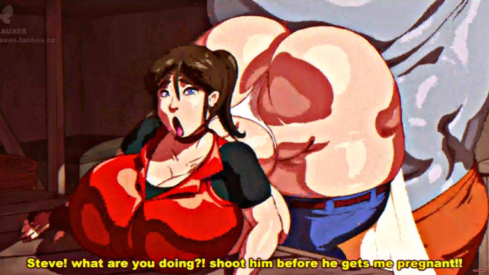 Wife Impregnated Infront Of Her Husband (Angelauxes) - Free hentai video