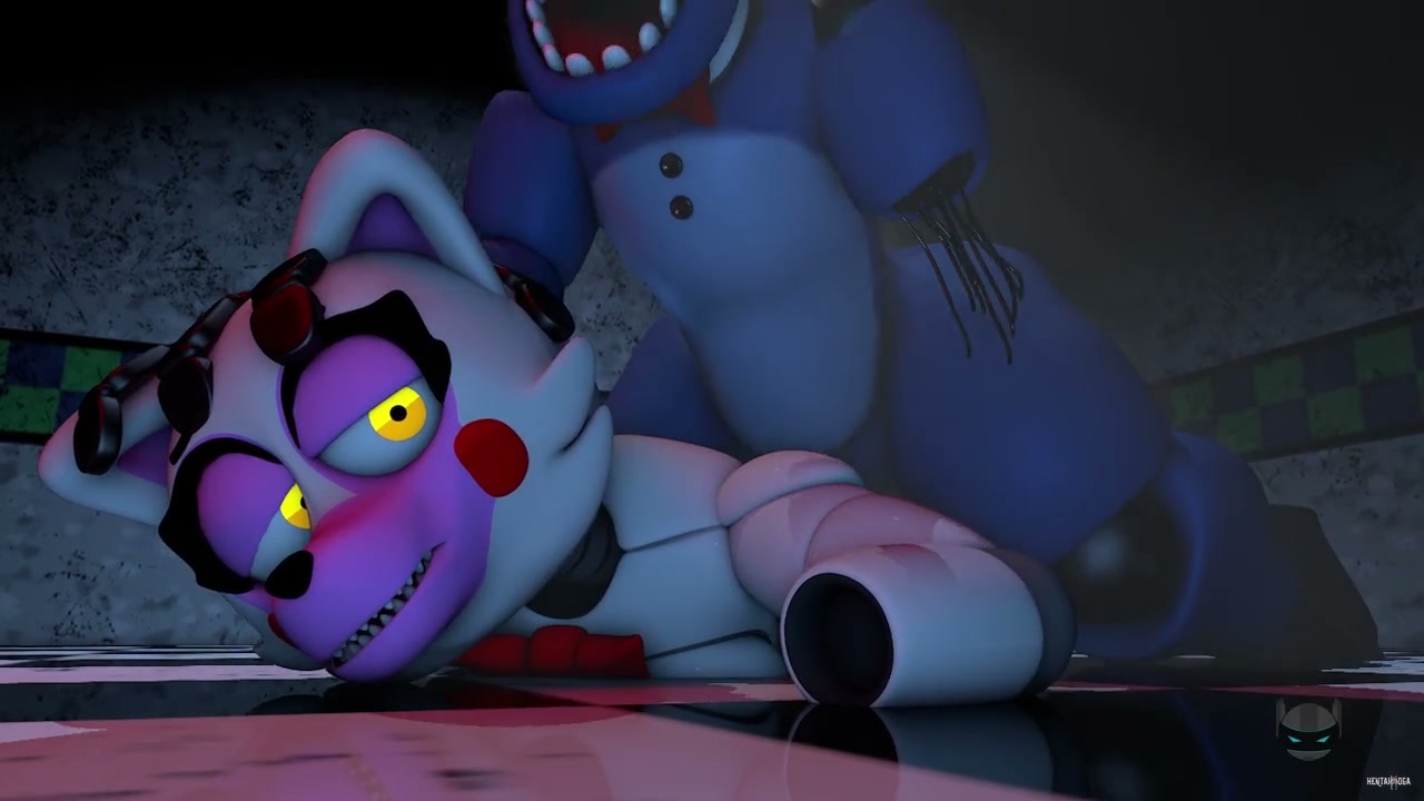 Withered Bonnie Fucks Mangle - Free hentai video