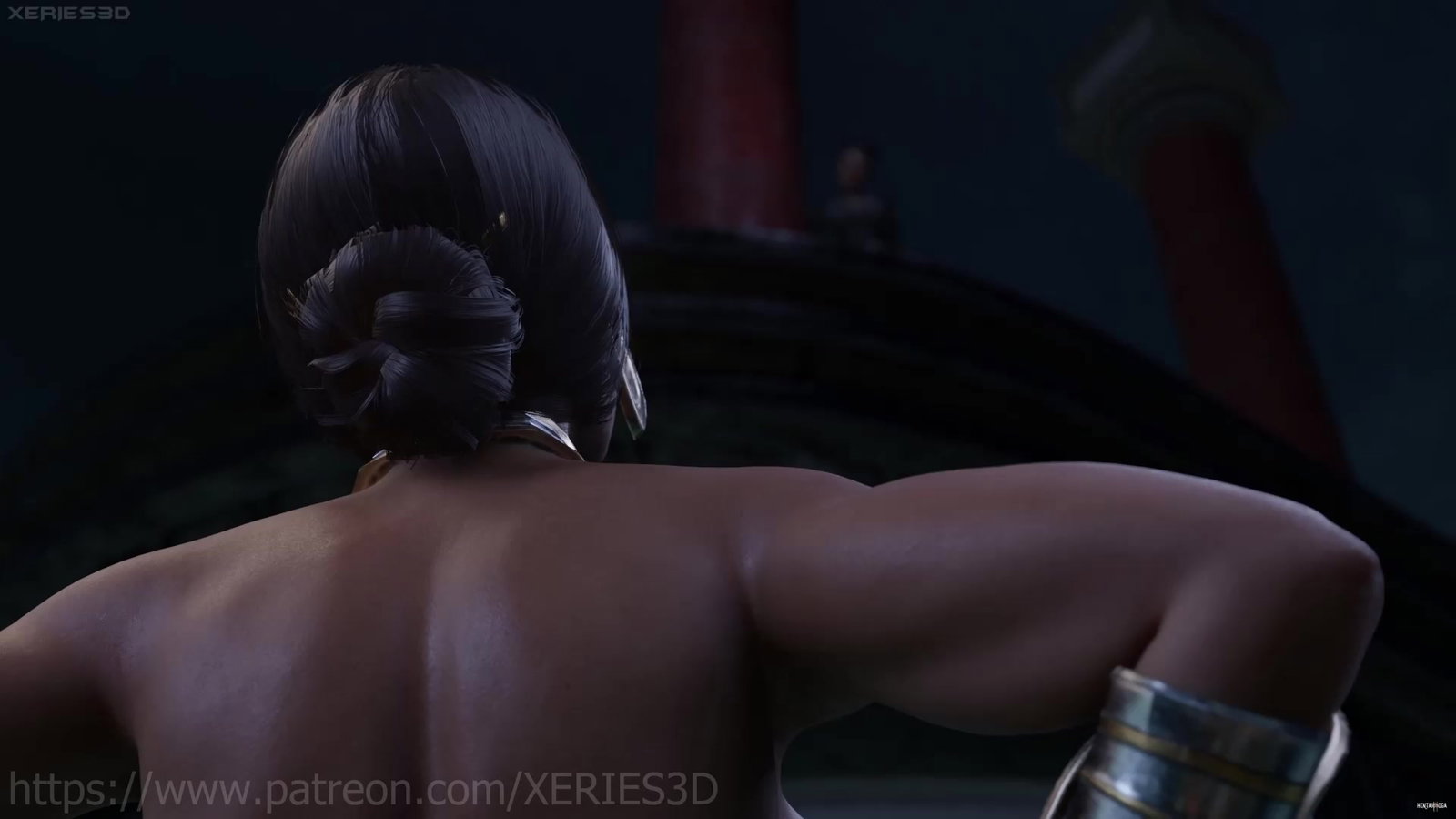 Wonder Woman taking advantage of Catwoman - Free hentai video