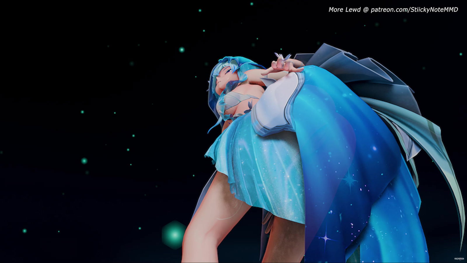 Wuwa │ Shorekeeper ❤ Anitta - Paradinha 【MMD】 - Free hentai video