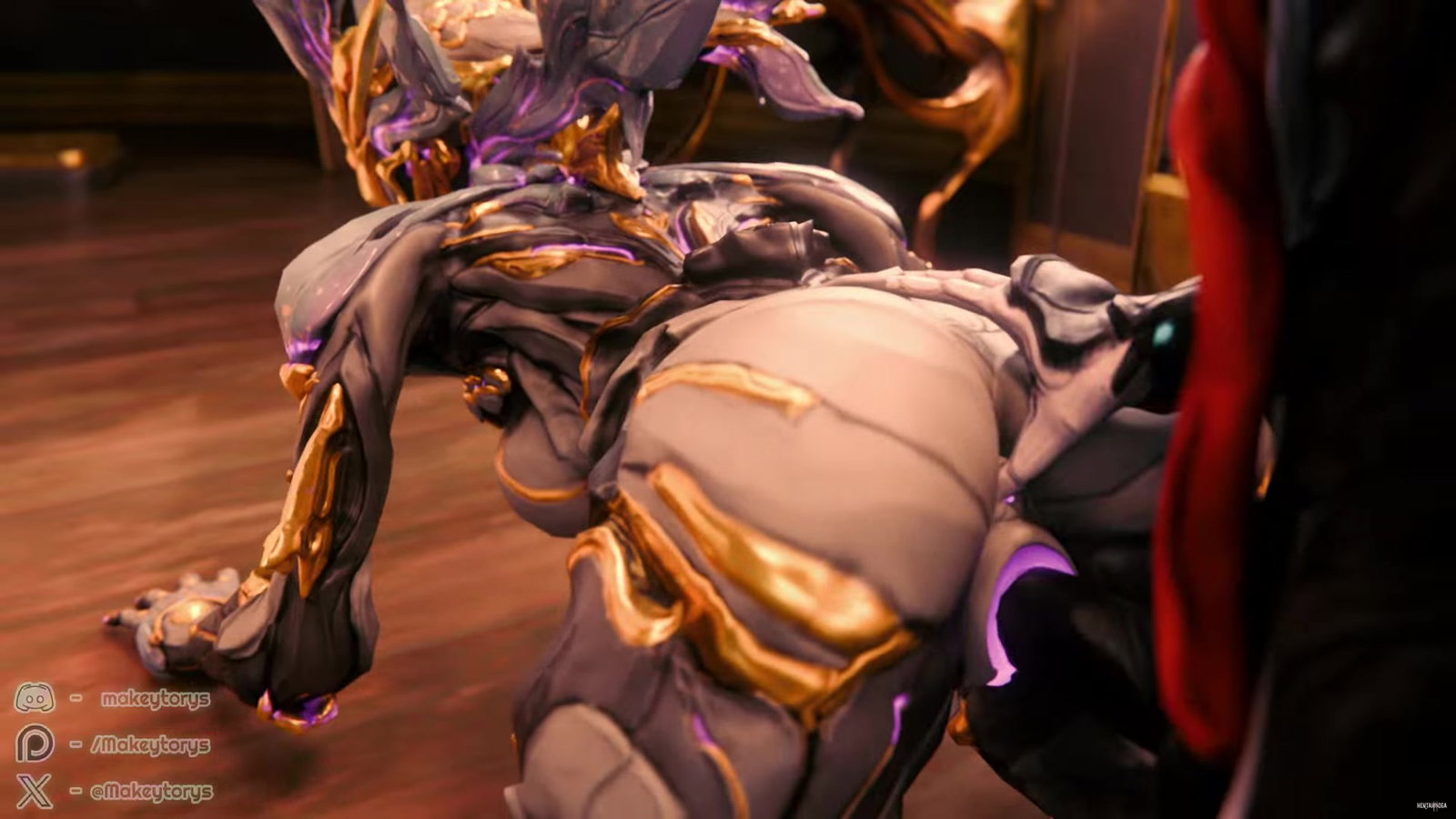 Yareli x Nezha doggy - Free hentai video