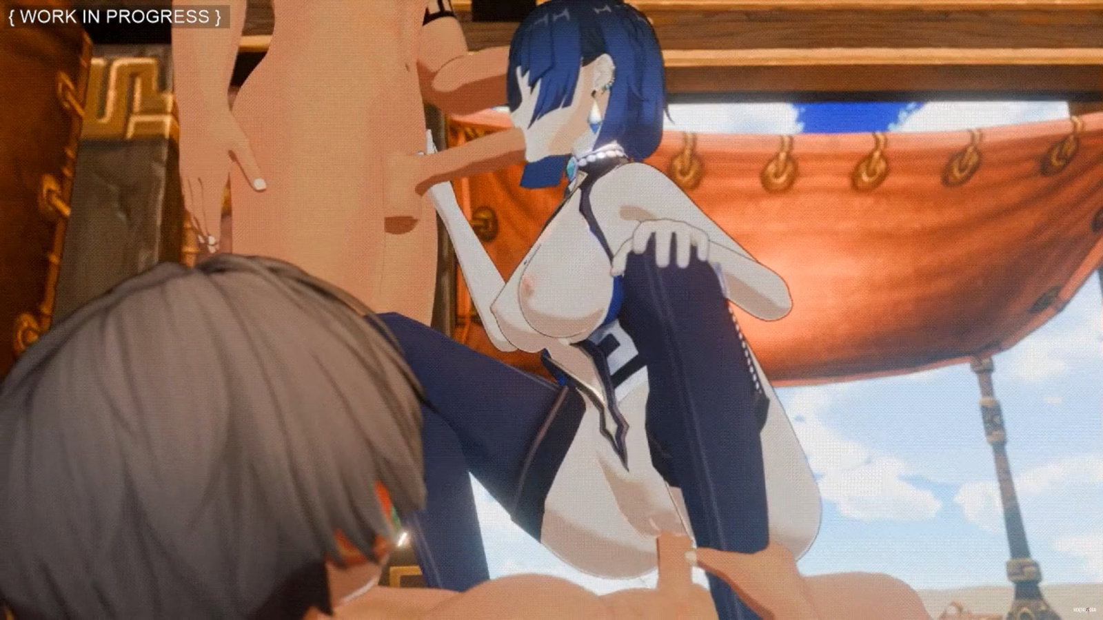 Yelan and Dehya - (Assdepik) - Free hentai video