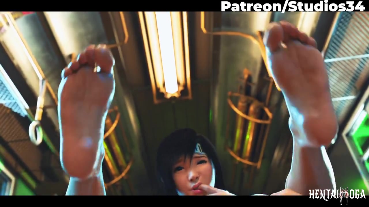 Yuffie will do anything for Materia - Free hentai video