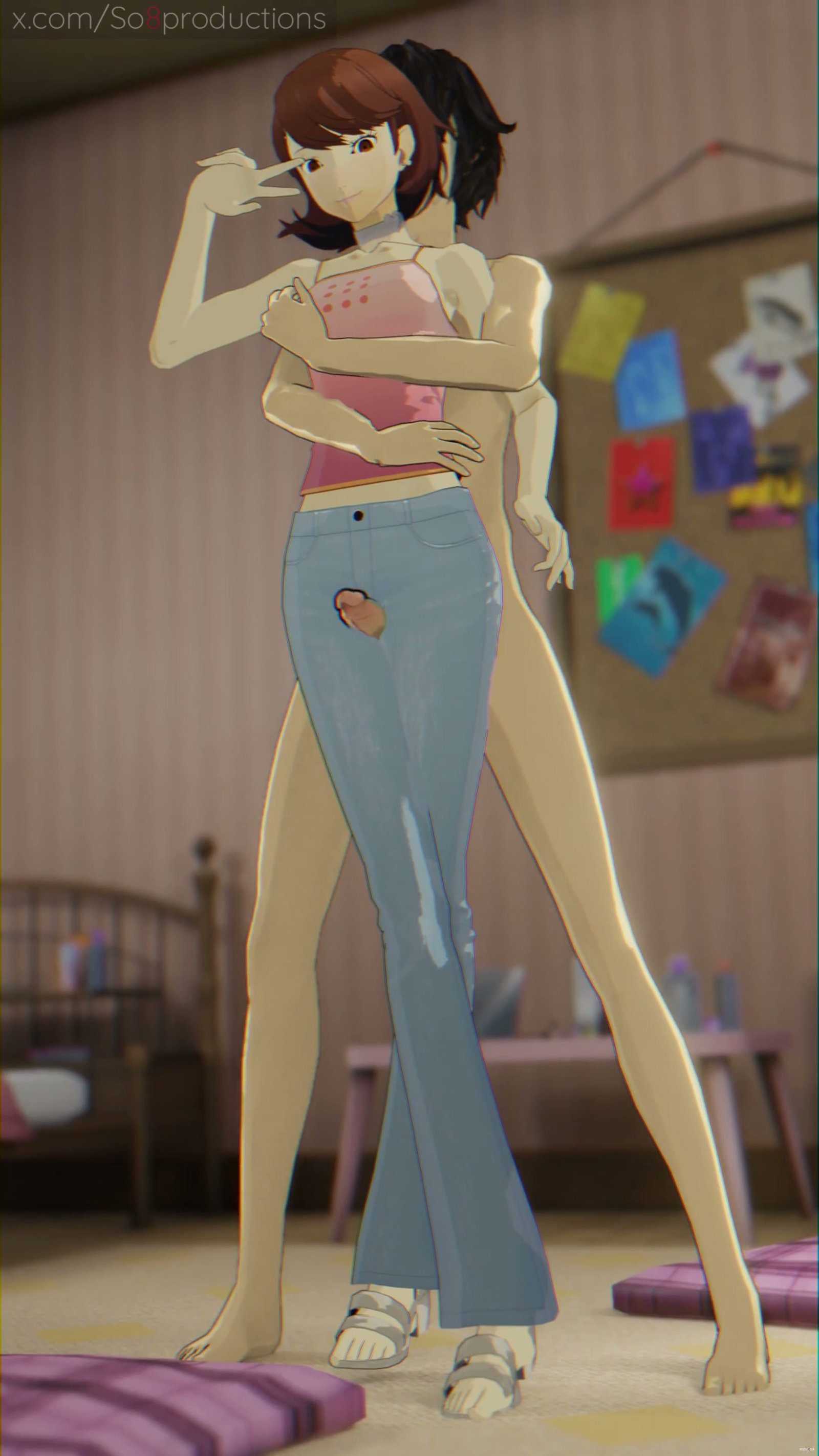 Yukari takeba's hidden kink - Persona 3 reloaded - Free hentai video