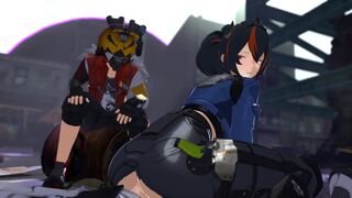 zhu yuan hard doggystyle - Free hentai video